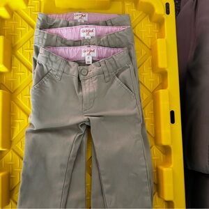 3 pair Cat & Jack Kids' Tan Uniform Pants